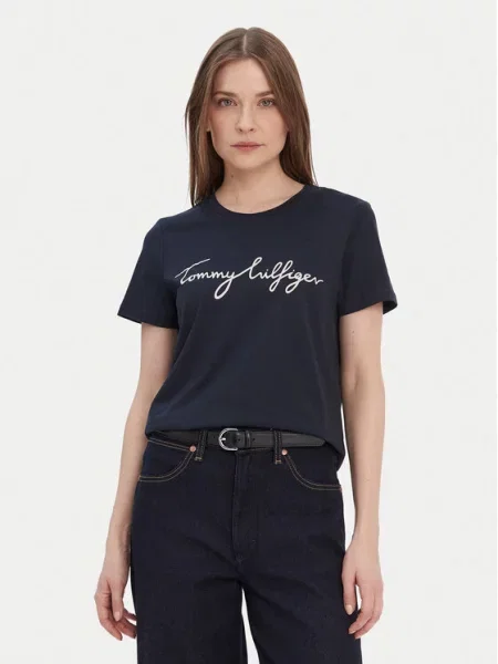 T-shirt z bawełny z nadrukiem z logo