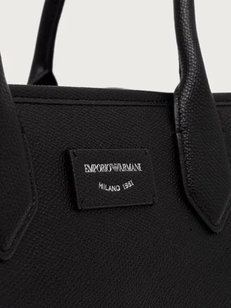 Кожаная сумка Emporio Armani