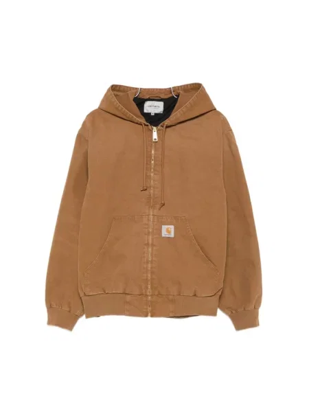 Kurtka Carhartt Wip brązowa