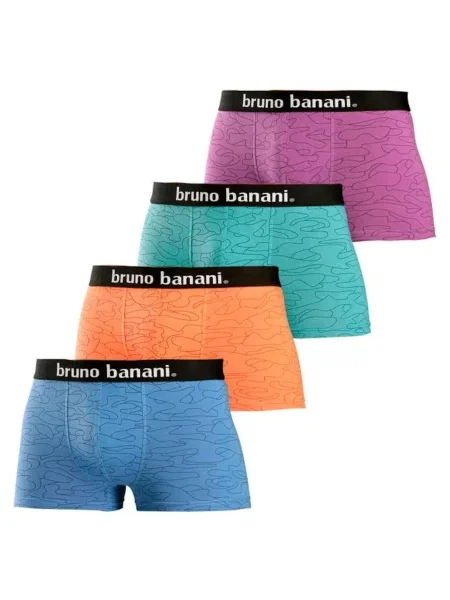 BRUNO BANANI Boksarice turkizna / nebeško / lila / oranžna modra