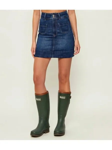 BOSS Fustă albastru portocaliu