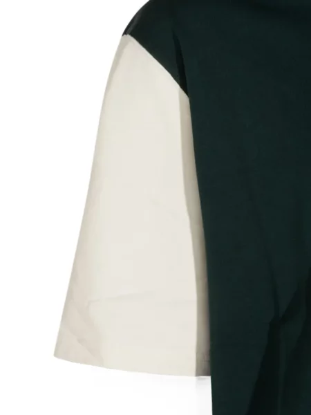 Tricou Ami Paris cu aplicații verde