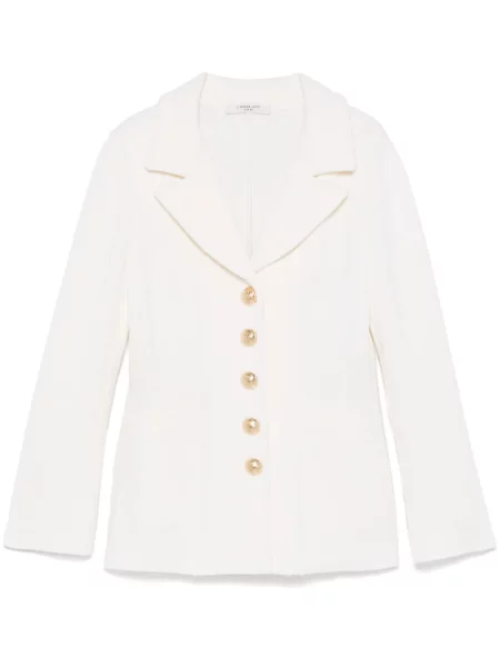 Dzianinowa marynarka Charlott biała