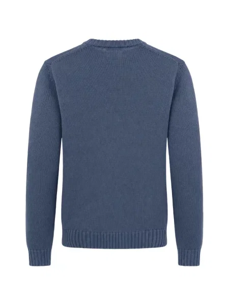 Pulover Slowear cu decolteu rotund albastru