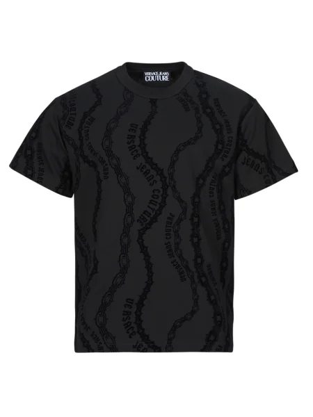 Tricou Versace Jeans Couture negru
