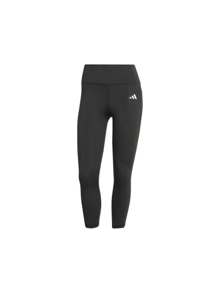 ADIDAS PERFORMANCE Pantaloni sport Optime Essentials / alb negru