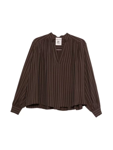 Bluzka Semicouture brązowa