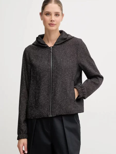 Mos Mosh geaca BRIDGET de tranzitie oversize negru