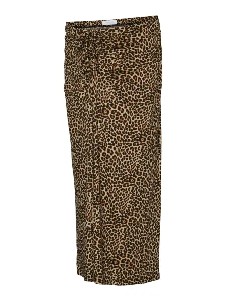 MAMALICIOUS Fustă MLNAIA bej închis negru