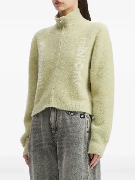 Cardigan Mini Cream verde
