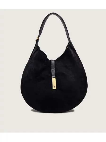Rucsac Polo Ralph Lauren din piele negru