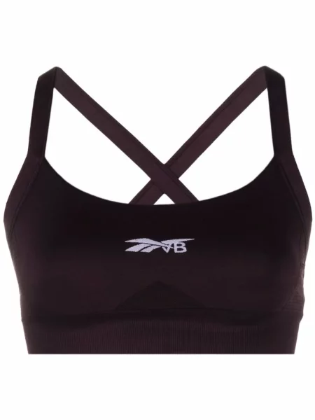 Sutien Reebok X Victoria Beckham din jacard violet