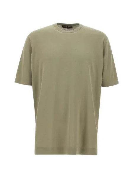 Scurt tricou Filippo De Laurentiis cu decolteu rotund verde