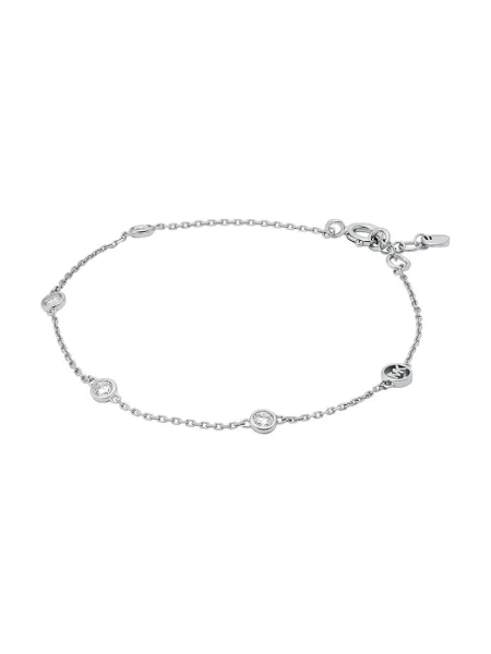 Сребърна гривна Michael Kors Premium Kors Brilliance сребристо