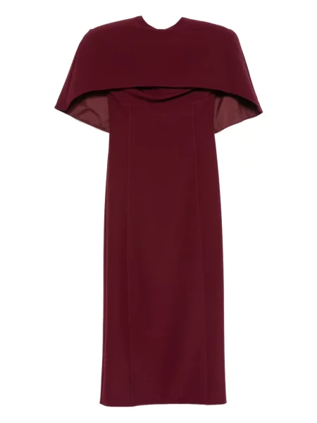 Rochie midi Axel 113 până la genunchi de costum roșu