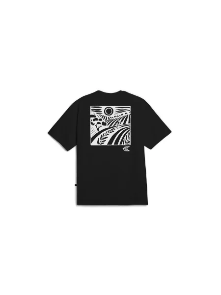 Cariuma Luan T-Shirt Black Unisex Koszulki Cariuma Size: XL czarny