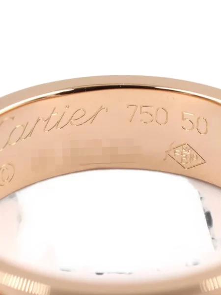 Inel Cartier cu autograf roz