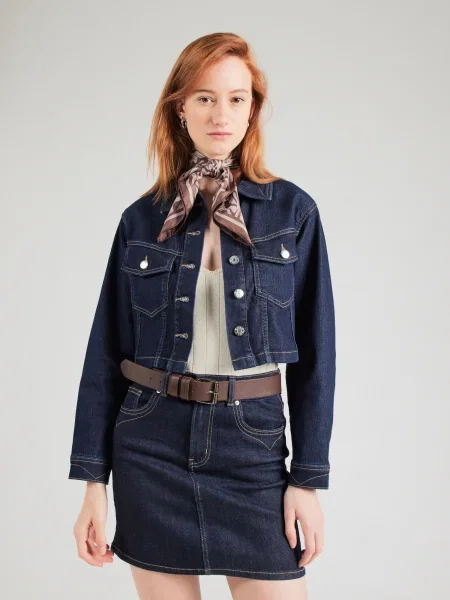 ONLY Prechodná bunda ONLWonder denim modrá