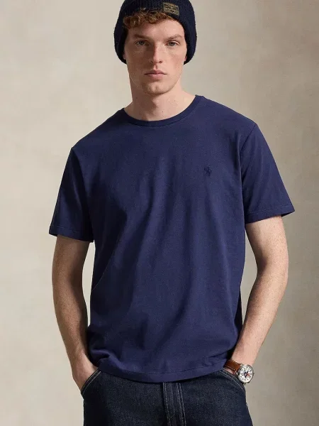Kratka majica Polo Ralph Lauren modra