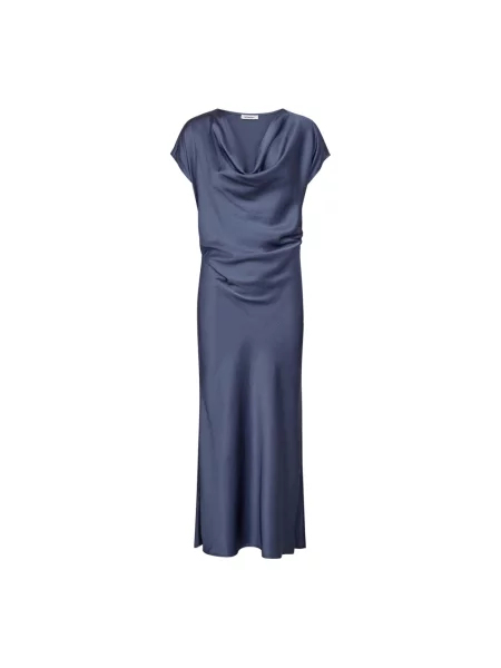 Maksi sukienka maxi Co'couture niebieska