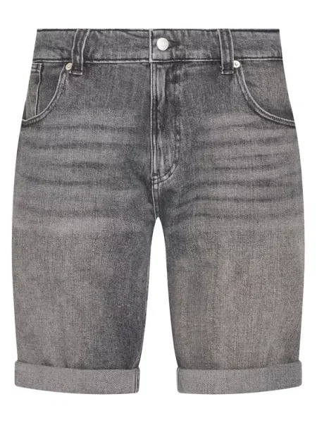 Tommy Jeans Džínové šortky Ronnie Šedá černé