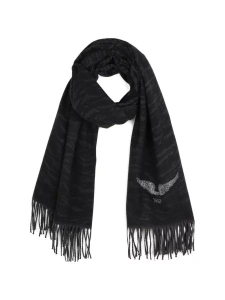 Szal dziecięca Zadig & Voltaire czarna