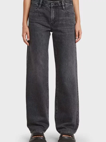Широкие джинсы G-star Raw черные