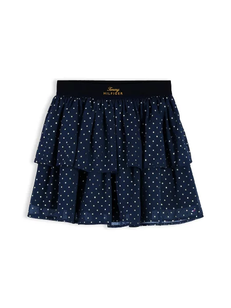 TOMMY HILFIGER Φούστα μαρέν / χρυσό μπλε