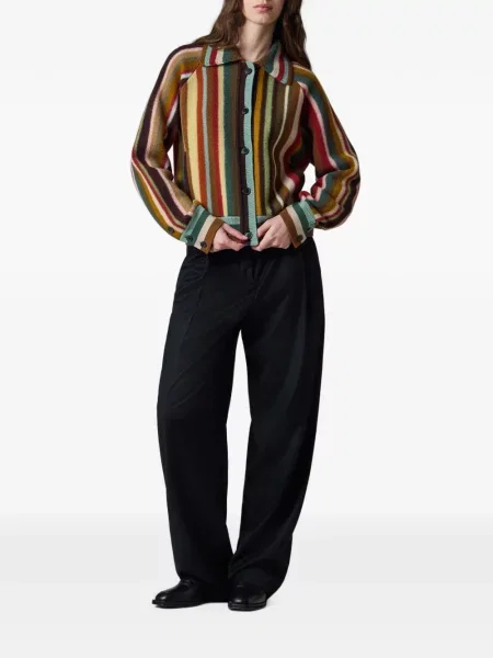 Pantaloni Paul Smith de lână negru