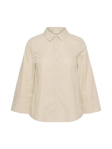 Koszula Kaffe Curve beżowa