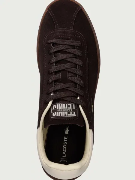 Lacoste BASESHOT sportcipő férfi velúr barna