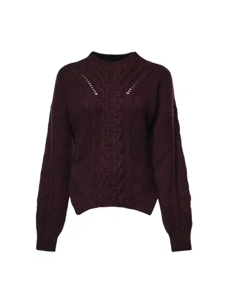 Sweter Dondup fioletowy