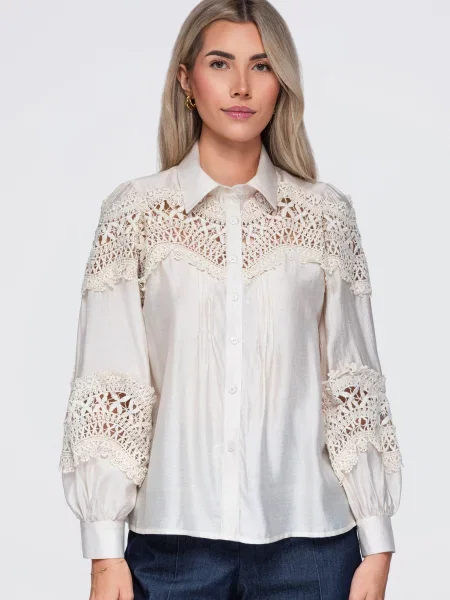 Bluza Ombre plava