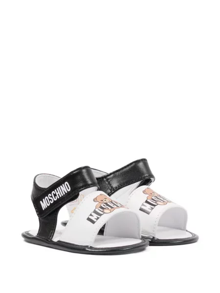 Sandały dziecięce Moschino białe