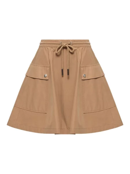 Spódnica mini Moncler beżowa