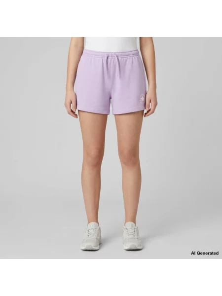 Pantaloni copii Converse violet