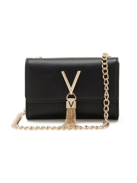 Torebka Valentino skórzana biznesowa czarna