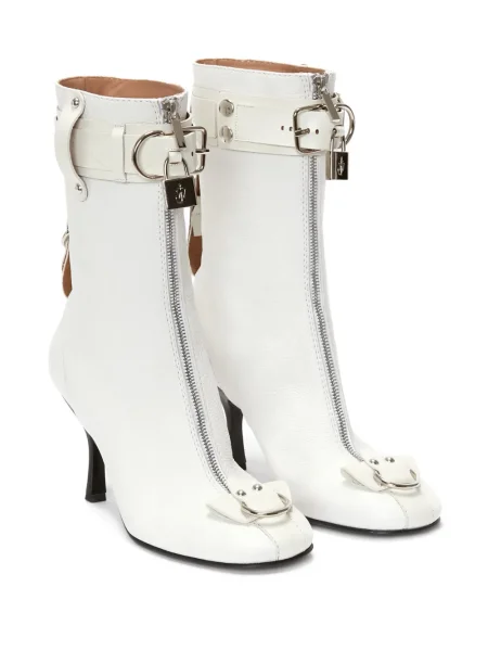 Cizme scurte Jw Anderson alb