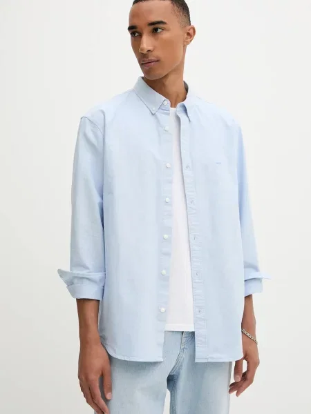 Košile Levi's relaxed s límečkem button-down modrá