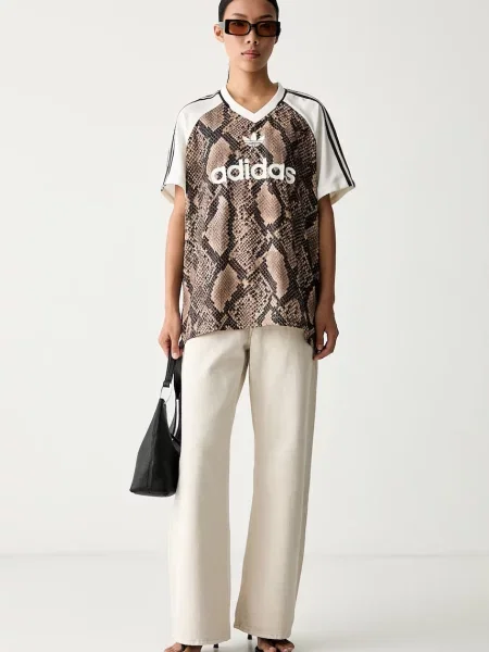Adidas Originals tričko dámske béžová