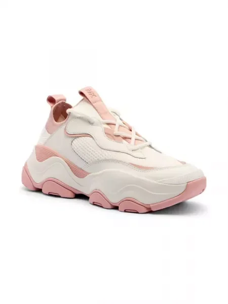 Michael Kors Sneakers tornacipő ATLAS bőr hozzáadásával fehér