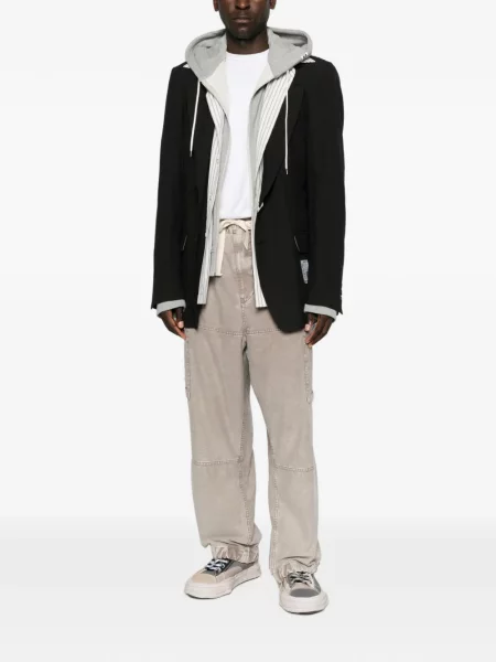 Pantaloni cargo Maison Mihara Yasuhiro cu cordon