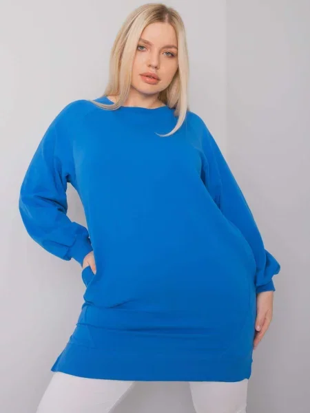 Bluză Fashionhunters albastru