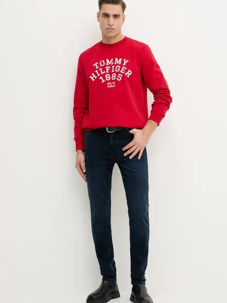 Tommy Hilfiger Pulover rdeča