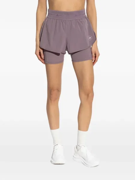 Pantaloni scurți Adidas By Stella Mccartney violet