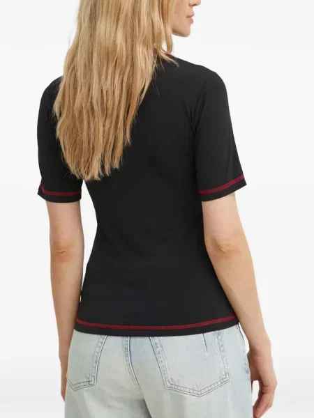 Stras tricou Résumé negru
