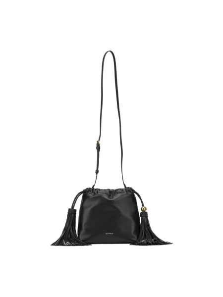 Torebka crossbody Etro skórzana czarna
