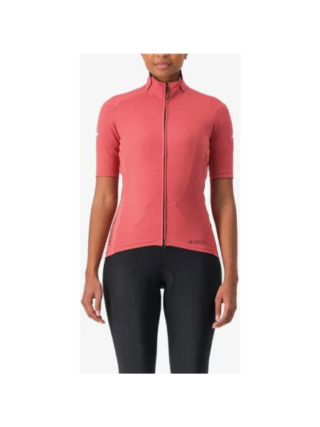 Koszulka Castelli Perfetto RoS 2 Wind Rosso Corsa GORE-TEX INFINIUM™ z krótkim rękawem stare S czerwone