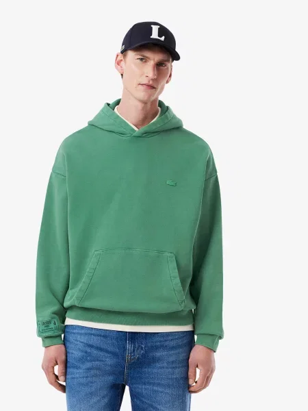 Худи Lacoste зеленое