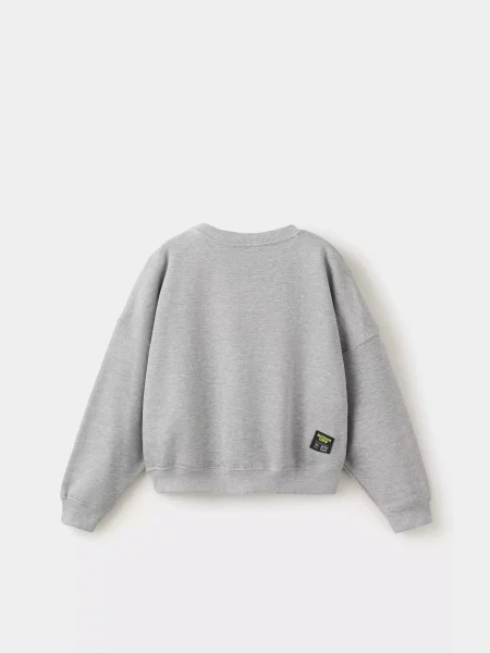 Свитшот Mango серый